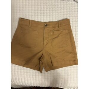 Loft The Palmer Short, Women's Size 8, Khaki Tan, Pristine Condition